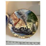 Golden Age of American Railroads Collector Plate