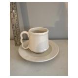 Mug and Saucer
