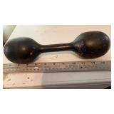 Vintage Wooden Barbell