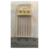 Vintage Poodle Design Hair Pick