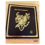 Book of Sheet Music- The Great Composers