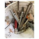Bucket of Misc. Hardware