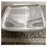 Silver Tone Platter