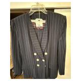 Vtg. Kasper Skirt and Jacket, Size 14P
