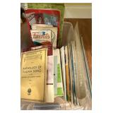 Tub of Sheet Music