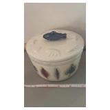 Ceramic Fish Bowl with Lid
