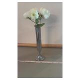 Heavy Vase with Florals
