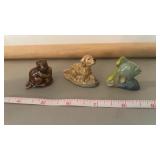 Lot of Wade Whimsies, Red Rose Tea Figurines