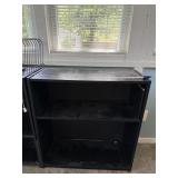 Small Black Bookcase