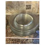 12 Glass Salad/Dessert Plates