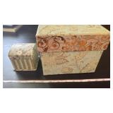 2 Decorative Boxes
