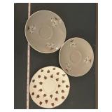 Lot of 3 Saucers