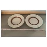 2 Ceramic Ashtrays