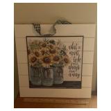 Sunflower Hanging Sign