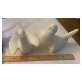 Pair of Ceramic Birds