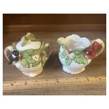 Woodland Birds Cream and Sugar Set