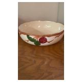 Vtg. Franciscan Apple 9' Serving Bowl