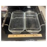 2 Baking Pans and Rack