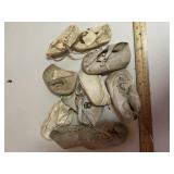 Lot of Vintage Baby Shoes
