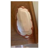 Vtg. Franciscan Apple Butter Plate