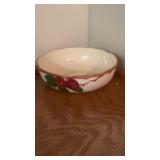 Vtg. Franciscan Apple 8' Serving Bowl