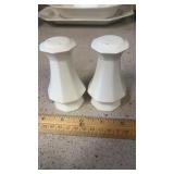 Vtg. Independence Ironstone- Salt & Pepper Set