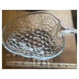 Glass Grape Bowl