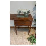 1960's New Home Deluxe Janone Cabinet Sewer
