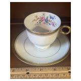 Vtg. Haviland NY 'Windson' Demitasse Cup & Saucer