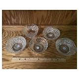 Lot of Glassware Serving Pieces -5