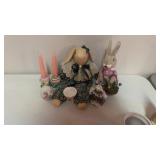 Lot of Bunnies and Easter Items