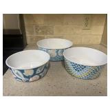 Set of 3 Bowls- Plastic