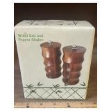 Wood Salt & Pepper Set