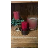 Lot of Candles and Holders