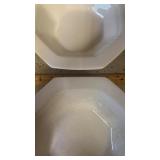 Vtg. Independence Ironstone- 2 Serving Bowls