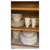 Vtg. Independence Ironstone Set- 56 pieces