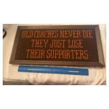 Needlepoint Sign