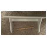 White Wooden Shelf