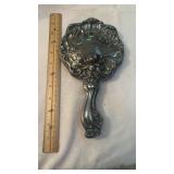 Antique Hope Silver Co. Hand Mirror