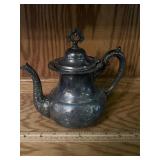 Vtg. Rogers Quadruple Plate-SilverPlate Coffee Pot