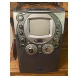 Compact Disc Karaoke Machine, no microphones