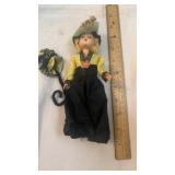 Vtg. Doll With Parasol