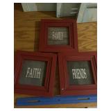 3 Framed Prints
