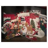 Lot of Handmade Stockings