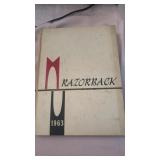 1963 Razorback-University of Arkansas Yearbook