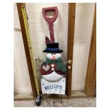 Snowman Welcome Decor