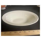 White Serving Bowl