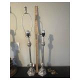 Pair of Candlestick Lamps