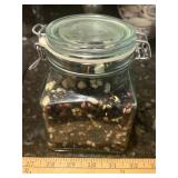 Canister Jar of Dried Beans