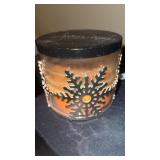 Bath & Body Works Candle Holder and Partial Candle